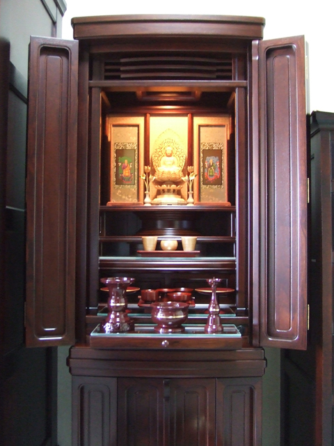 金仏壇 唐木仏壇 供養