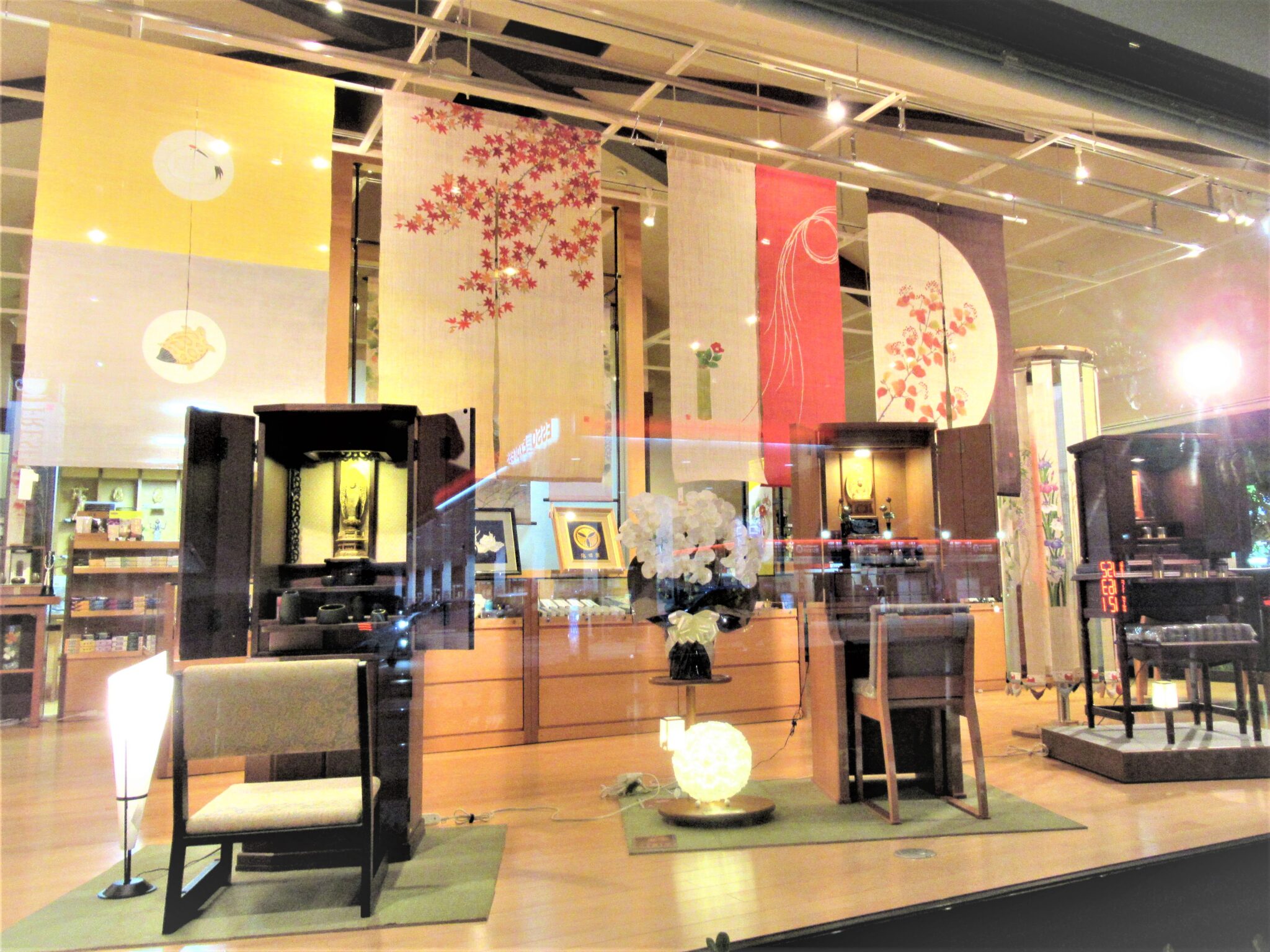 秋の染物・タペストリー展