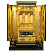 金仏壇 京型 上三方開 本願寺派