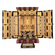 金仏壇 江州型 三方開 本願寺派