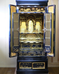 金仏壇 修復前