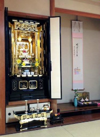 金仏壇 修復後