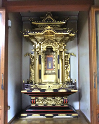 金仏壇 修復前