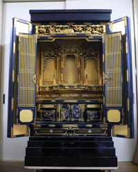 金仏壇 修復前