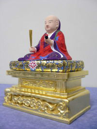 仏像の修復後