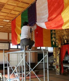寺院本堂 大型仏具の納入例